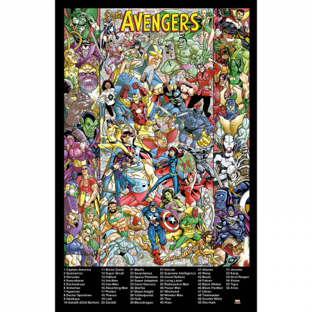 Avengers 60th Anniversary 5,000 Piece Jigsaw Puzzle
